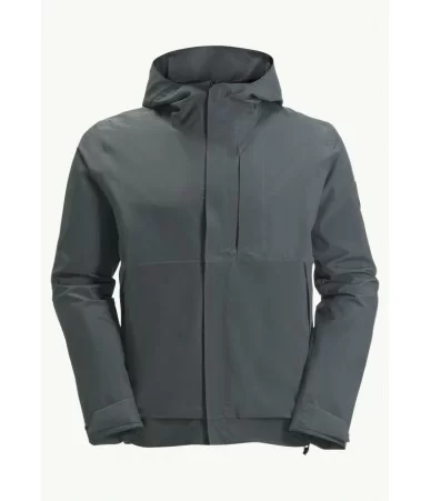 Vyriška neperšlampama striukė Jack Wolfskin MAINKAI JKT | slate green