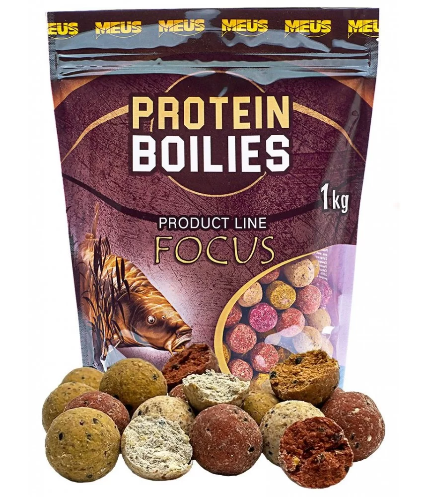 Boiliai Meus Focus, 18 mm, 1 kg, saldus mix