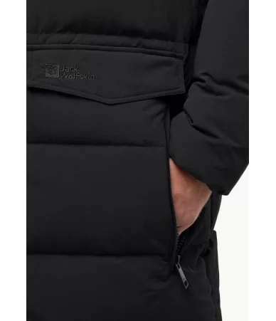 Žieminė vyriška striukė Jack Wolfskin NORDLICHT PARKA | Black