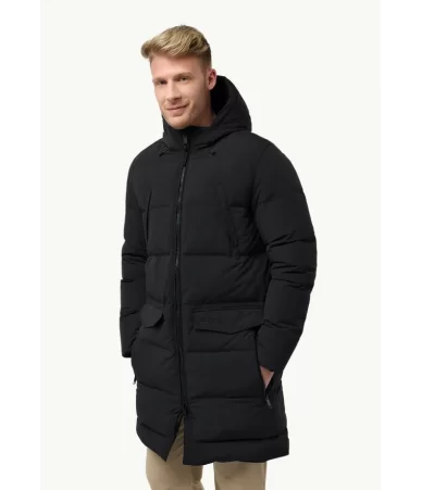 Žieminė vyriška striukė Jack Wolfskin NORDLICHT PARKA | Black