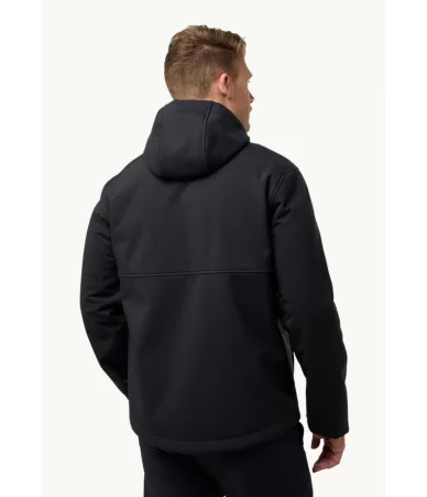 Vyriška softshell striukė Jack Wolfskin Windland | Black