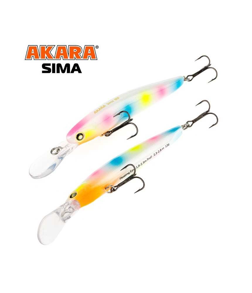 Vobleriai Akara Sima 90F, 90 mm, 12 g