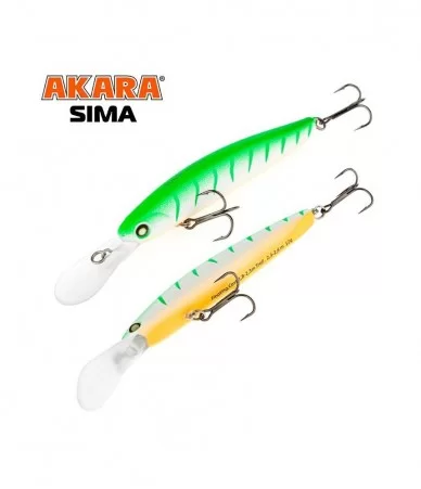 Vobleriai Akara Sima 90F, 90 mm, 12 g