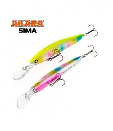 Vobleriai Akara Sima 90F, 90 mm, 12 g