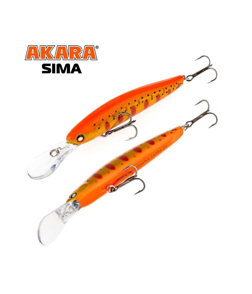 Vobleriai Akara Sima 90F, 90 mm, 12 g