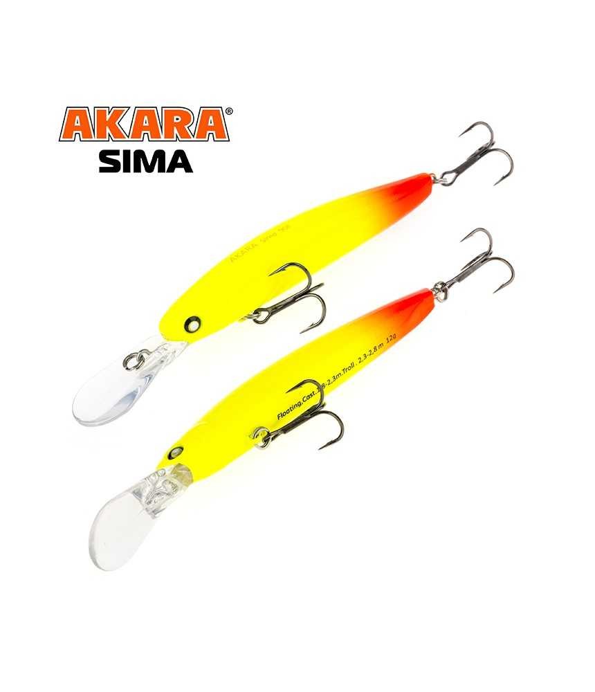 Vobleriai Akara Sima 90F, 90 mm, 12 g