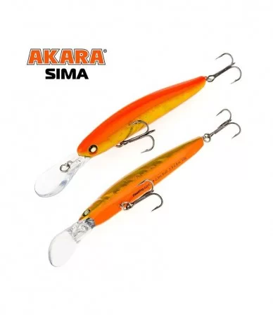 Vobleriai Akara Sima 90F, 90 mm, 12 g