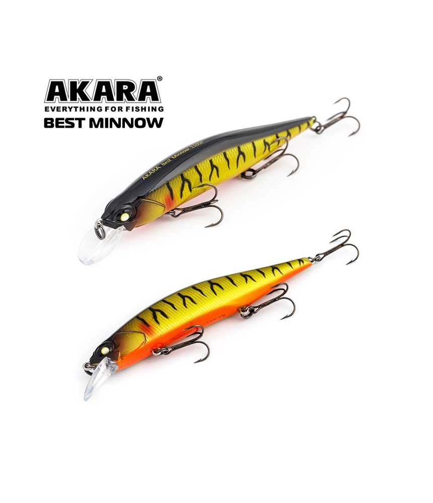 Vobleriai Akara Best Minnow 110SP, 17 g, 110 mm