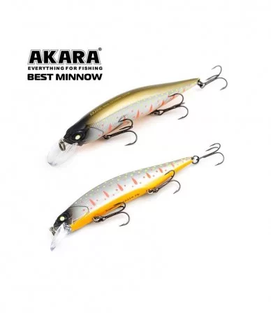 Vobleriai Akara Best Minnow 110SP, 17 g, 110 mm