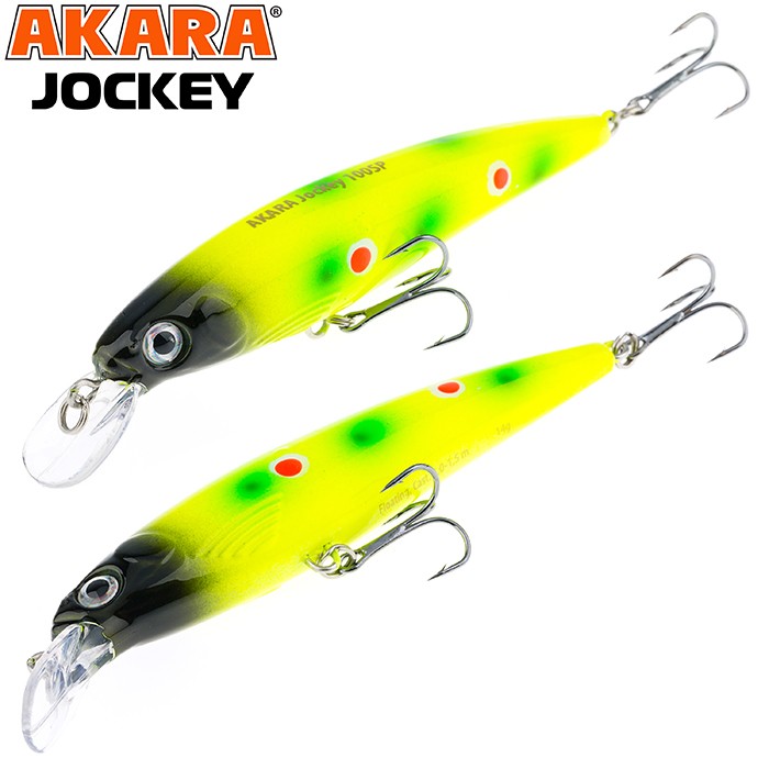 Vobleriai Akara Jockey 100SP, 14 g, 100 mm