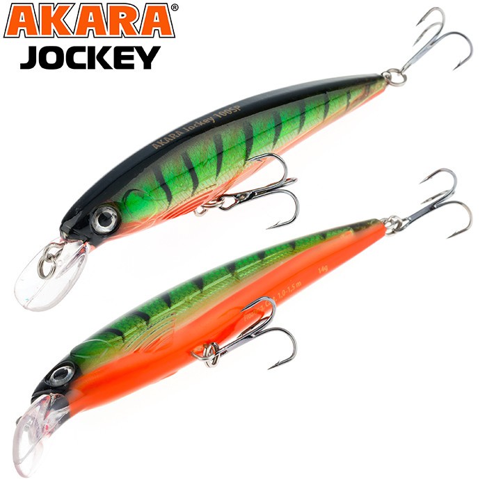 Vobleriai Akara Jockey 100SP, 14 g, 100 mm