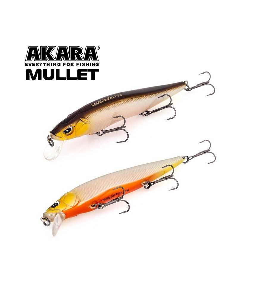 Vobleriai Akara Mullet 110F, 14 g, 110 mm