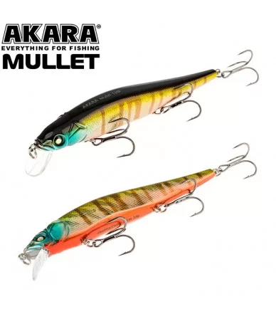 Vobleriai Akara Mullet 110F, 14 g, 110 mm