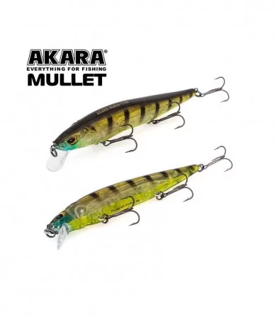 Vobleriai Akara Mullet 110F, 14 g, 110 mm