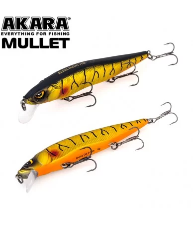 Vobleriai Akara Mullet 110F, 14 g, 110 mm