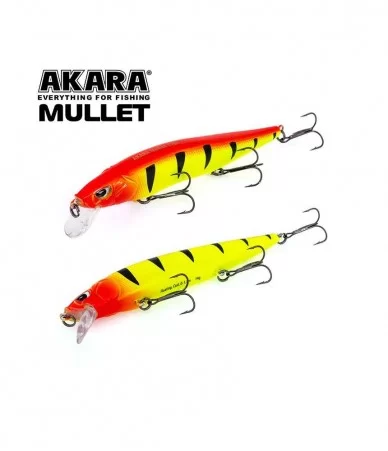 Vobleriai Akara Mullet 110F, 14 g, 110 mm