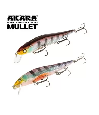 Vobleriai Akara Mullet 110F, 14 g, 110 mm