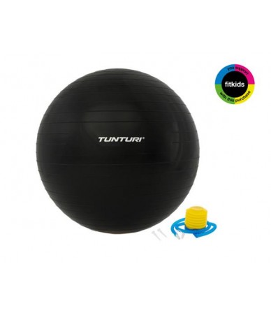 Tunturi Gymball 65cm, juodas