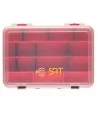 Dviguba dėžutė žūklės reikmenims SERT SRT-3071, raudona/juoda