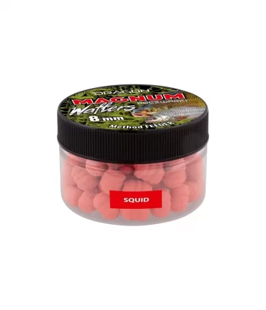 Vafteriai Dragon Magnum Wafters (kalmaras), skęstantys, 8 mm, 60 ml