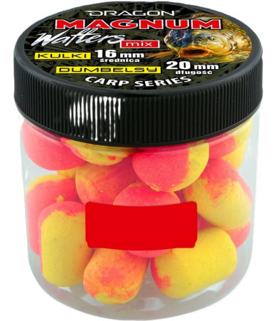 Vafteriai Dragon Magnum Mix Carp (bananas-kalmaras), 16-20 mm, 145 ml