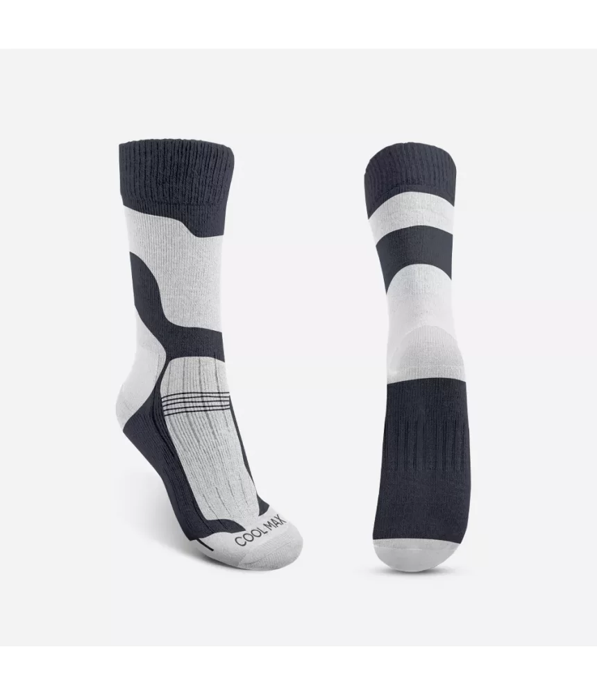 Vasarinės termo kojinės Finntrail COOLMAX 3202 | Grey Vasarinės termo kojinės Finntrail COOLMAX 3202 | Grey