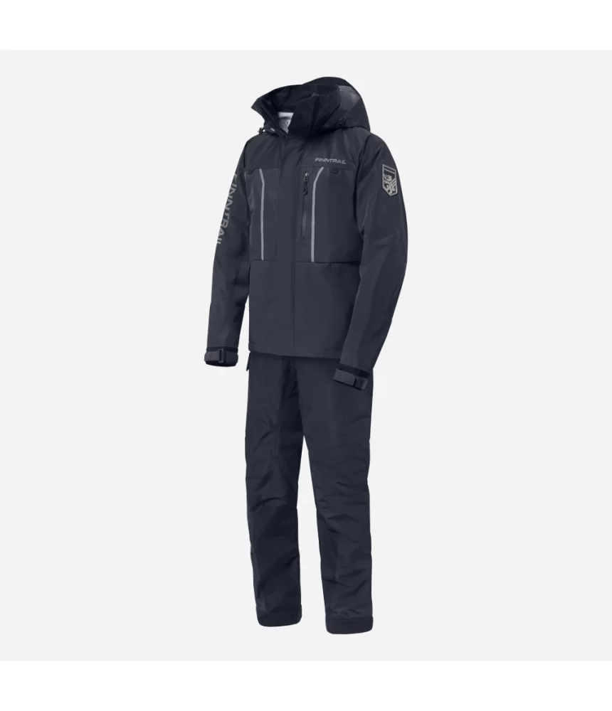 Žvejo kostiumas nuo lietaus Finntrail EXCALIBUR 3430 | Dark Grey Žvejo kostiumas nuo lietaus Finntrail EXCALIBUR 3430 | Dark Grey