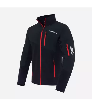 Vyriškas džemperis Finntrail POLAR JACKET 1391 | Black