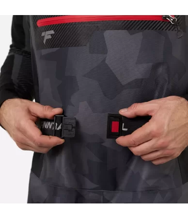Vyriškos bridkelnės Finntrail ATHLETIC 1532 | Camo Shadow Black