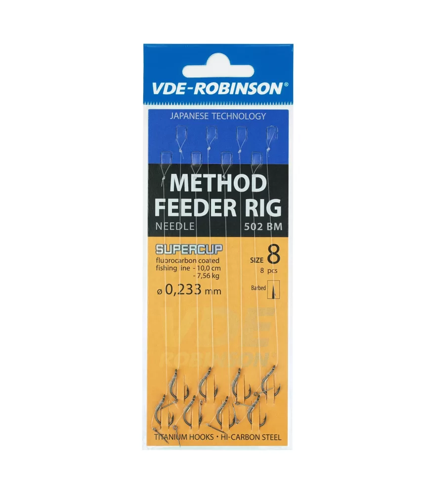 Pavadėliai su adatėle VDE-Robinson Method Feeder SUPERCUP 502BM Pavadėliai su adatėle VDE-Robinson Method Feeder SUPERCUP 502BM