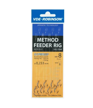 Pavadėliai su adatėle VDE-Robinson Method Feeder SUPERCUP 502BM
