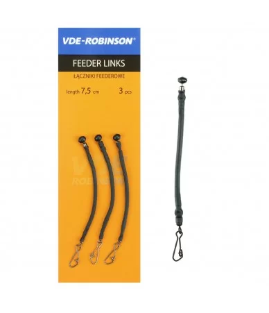 Atvadas VDE-Robinson Feeder Links, 7,5 cm, 3 vnt.