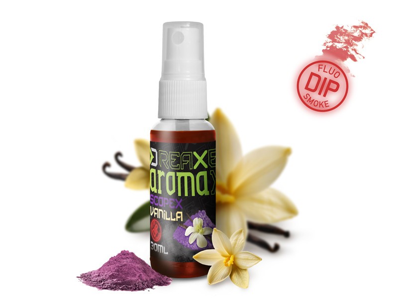 Purškiamas jauko atraktorius Delphin AromaX / 30ml - įvairių kvapų