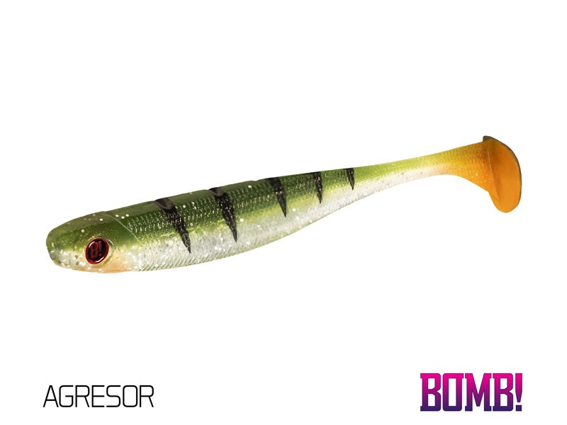 Silikoninis masalas BOMB Rippa 10cm/ 5vnt