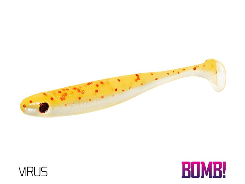 Silikoninis masalas BOMB Rippa 10cm/ 5vnt
