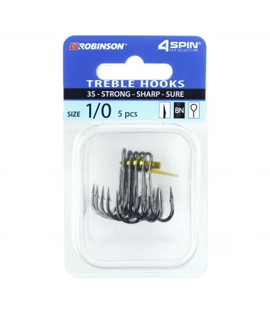 Trišakiai kabliukai...