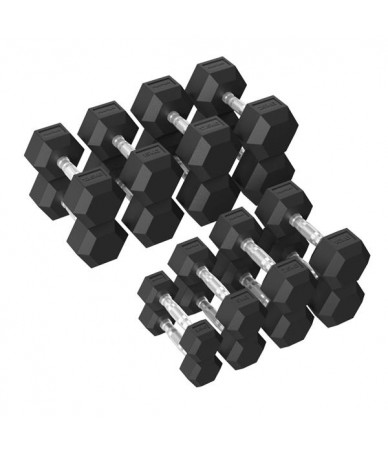 Tunturi Platinum Hex Rubber...