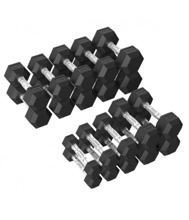Tunturi Platinum Hex Rubber...