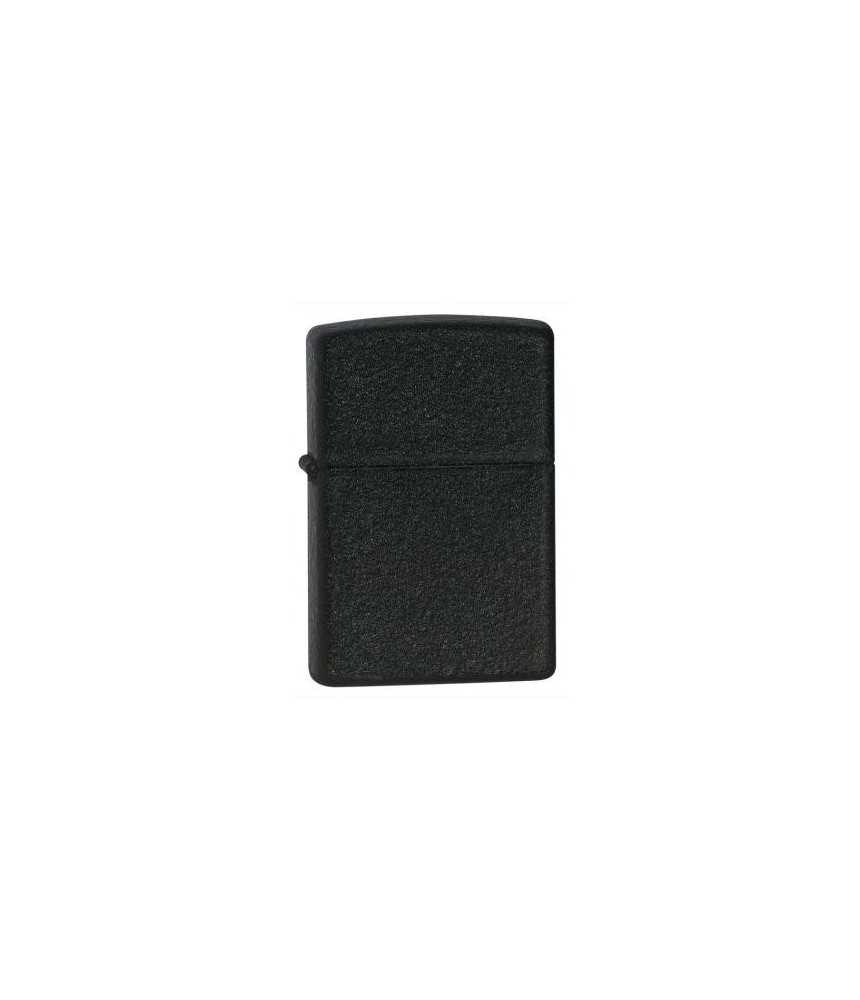 Zippo žiebtuvėlis Black Crackle Zippo žiebtuvėlis Black Crackle