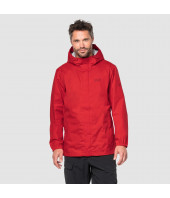 Vyriška striukė JACK WOLFSKIN CLUODBURST | raudona