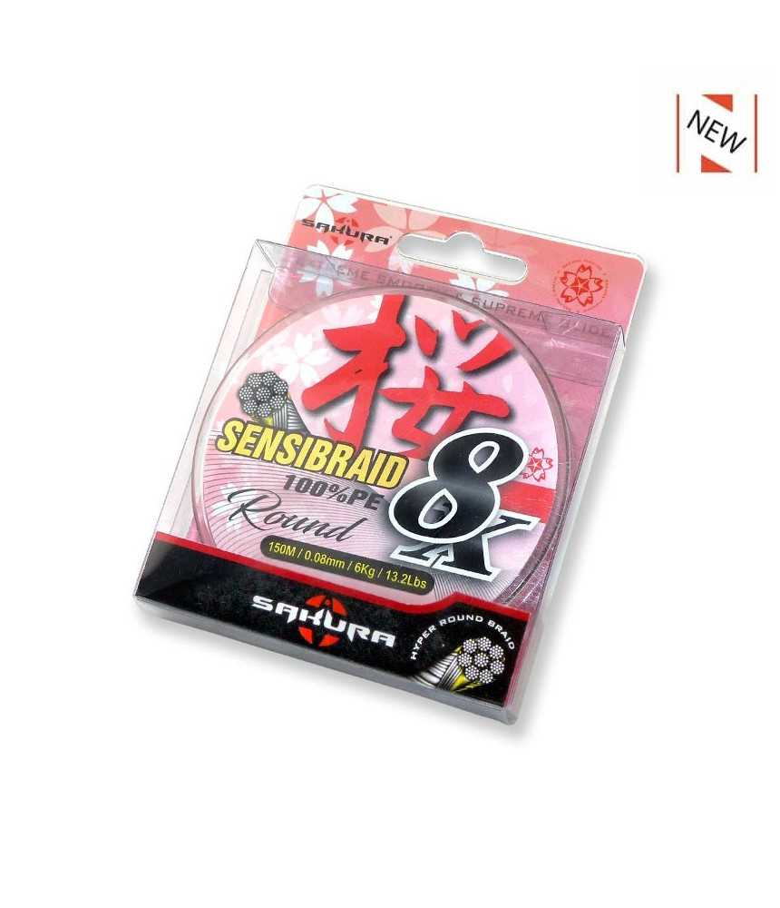 Valas SAKURA SENSIBRAID 8X 150m Valas SAKURA SENSIBRAID 8X 150m