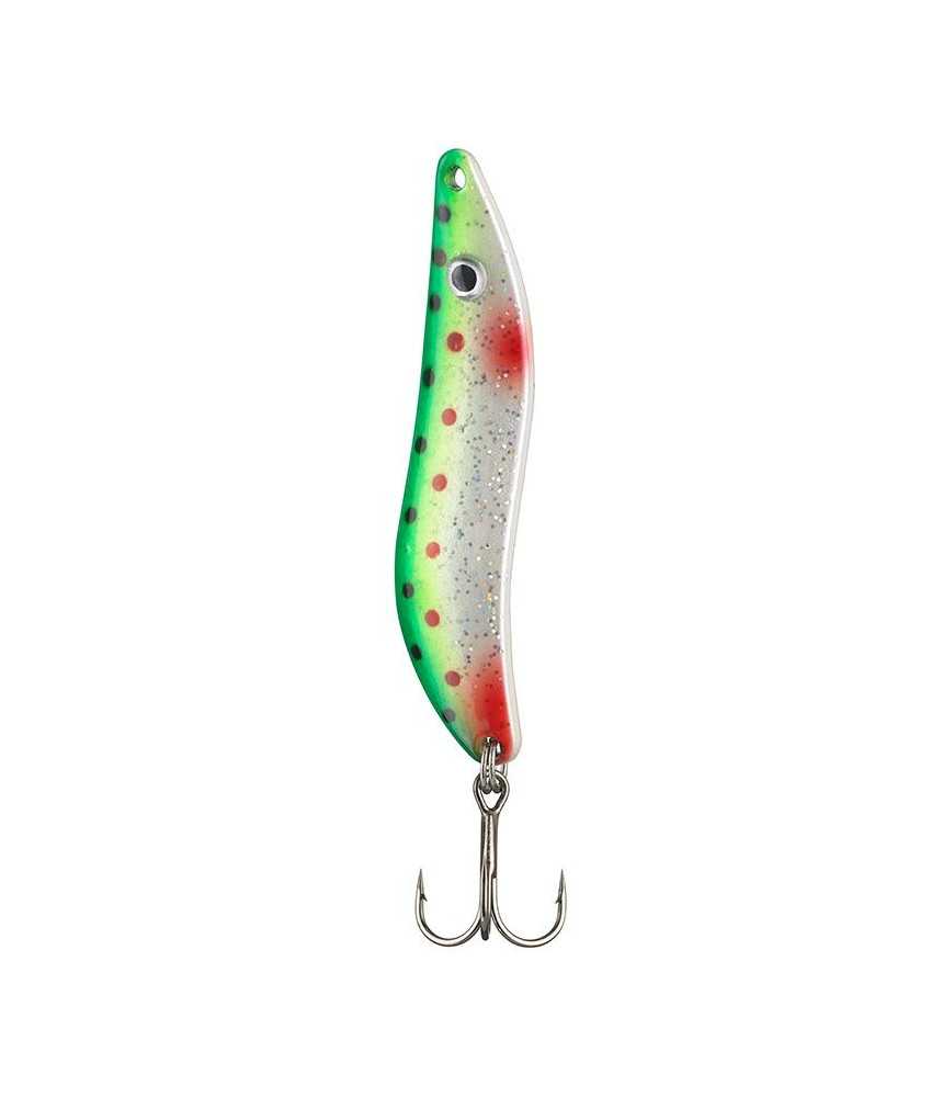 Blizgė Fladen Subbe green/silver glitter 18-24g Blizgė Fladen Subbe green/silver glitter 18-24g