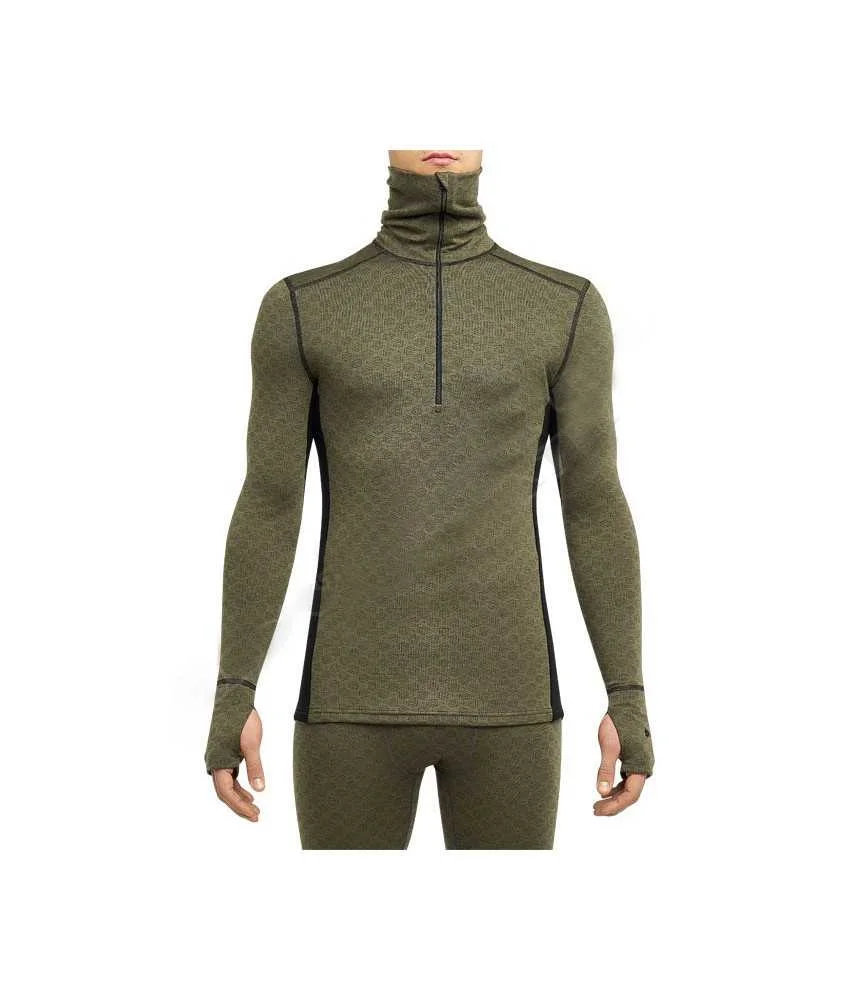 Termo marškinėliai su 1/2 užtrauktuku vyrams Thermowave MERINO XTREME Termo marškinėliai su 1/2 užtrauktuku vyrams Thermowave MERINO XTREME