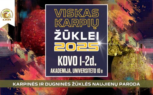 Paroda „Viskas karpių žūklei 2025”