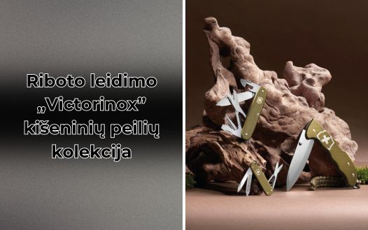 Riboto leidimo „Victorinox” kišeninių peilių kolekcija 2024